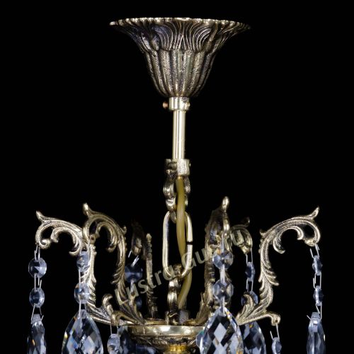 Бронзовая люстра Кассандра №5 баден в Химках Гусь Хрустальный