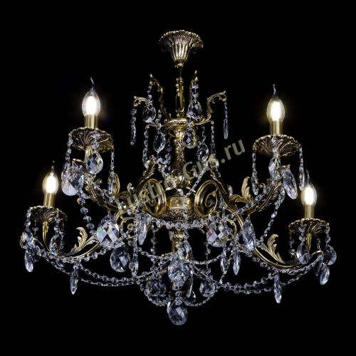 Бронзовая люстра Кассандра №5 баден в Химках Гусь Хрустальный