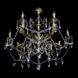  Бронзовая люстра Кассандра №6/2 лучик в Химках