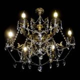  Бронзовая люстра Кассандра №6/2 лучик в Химках