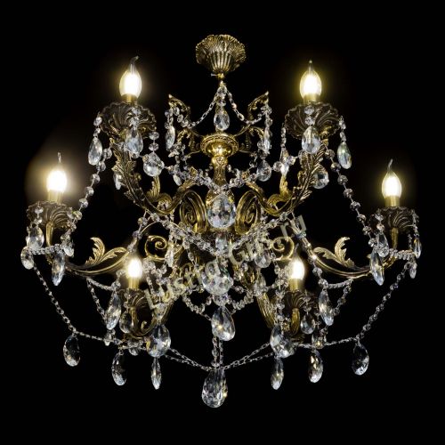 Люстра Кассандра №6/2 журавлик в Химках Гусь Хрустальный