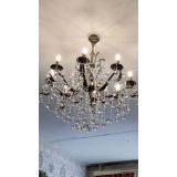 Бронзовая люстра Мелания №8/2 шар в Химках