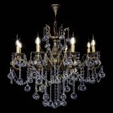 Бронзовая люстра Мелания №8/2 шар в Химках