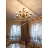 Бронзовая люстра Кассандра №8 шар в Химках