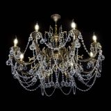 Бронзовая люстра Кассандра №8 шар в Химках