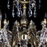 Бронзовая люстра Кассандра №8 журавлик в Химках