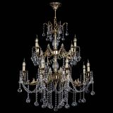 Люстра бронзовая Кассандра Алфея №12 шар в Химках