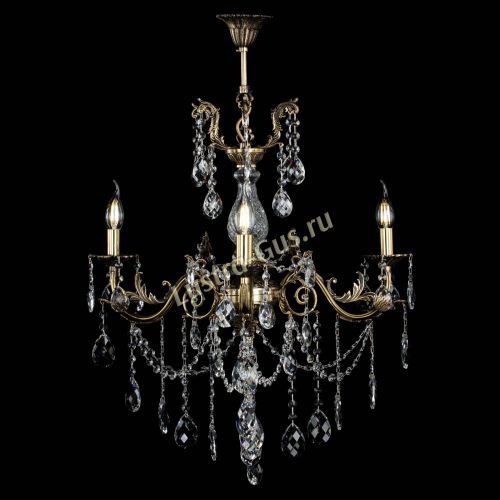 Люстра бронзовая Кассандра Алфея №3/1 баден в Химках Гусь Хрустальный