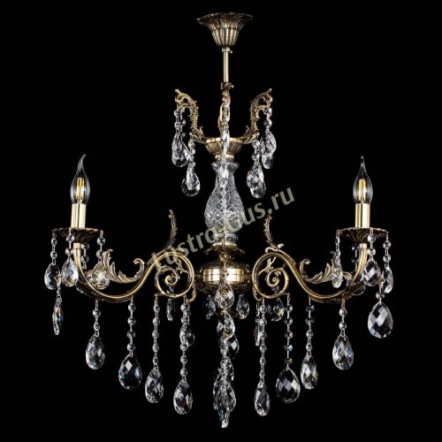 Люстра бронзовая Кассандра Алфея №3/2 баден в Химках Гусь Хрустальный
