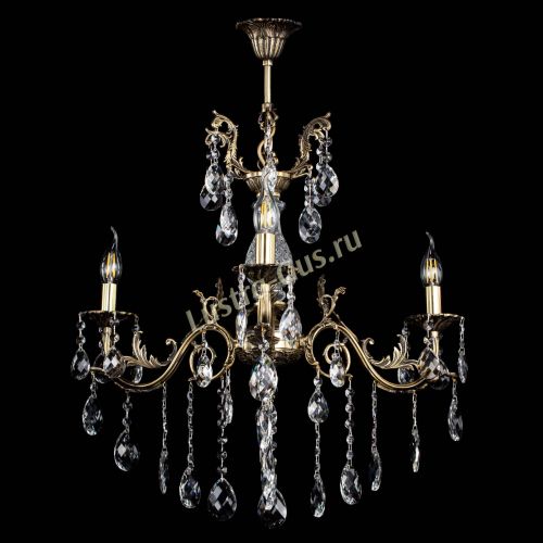 Люстра бронзовая Кассандра Алфея №3/2 баден в Химках Гусь Хрустальный
