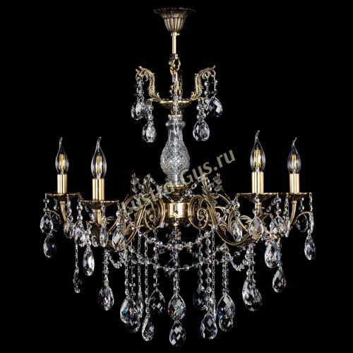 Люстра бронзовая Кассандра Алфея №5/1 баден в Химках Гусь Хрустальный