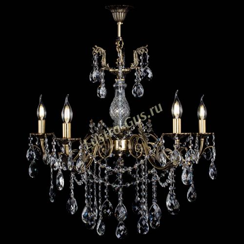 Люстра бронзовая Кассандра Алфея №5/1 баден в Химках Гусь Хрустальный