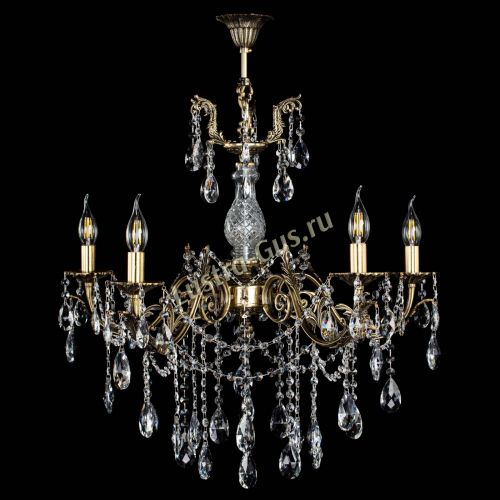 Люстра бронзовая Кассандра Алфея №5/1 журавлик в Химках Гусь Хрустальный