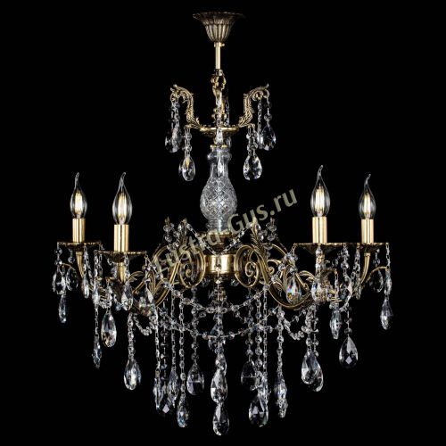 Люстра бронзовая Кассандра Алфея №5/1 журавлик в Химках Гусь Хрустальный