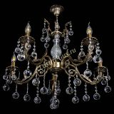 Люстра бронзовая Кассандра Алфея №5/2 шар в Химках