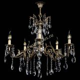 Люстра бронзовая Кассандра Алфея №5/2 журавлик в Химках