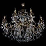 Люстра бронзовая Кассандра Алфея №8/1 шар в Химках