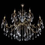 Люстра бронзовая Кассандра Алфея №8/2 звездочка в Химках