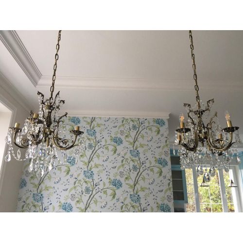 Люстра бронзовая Матильда №4 Баден в Химках Гусь Хрустальный