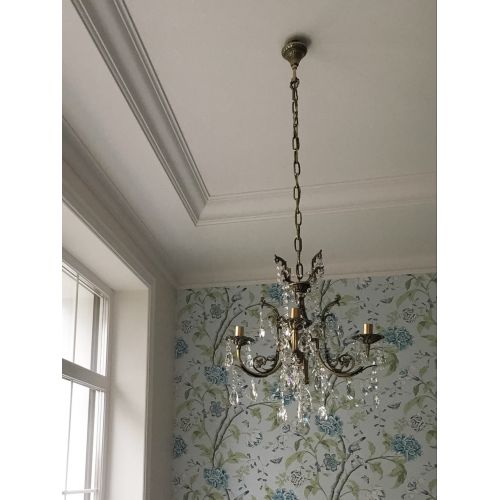 Люстра бронзовая Матильда №4 Баден в Химках Гусь Хрустальный