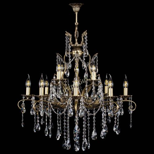 Люстра бронзовая Мелания №12/2 лучик в Химках Люстра бронзовая Мелания №12/2 лучик в Химках