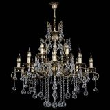 Люстра бронзовая Мелания №12/2 шар в Химках