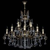 Люстра бронзовая Мелания №12/1 шар в Химках