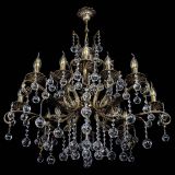 Люстра бронзовая Мелания №12/1 шар в Химках