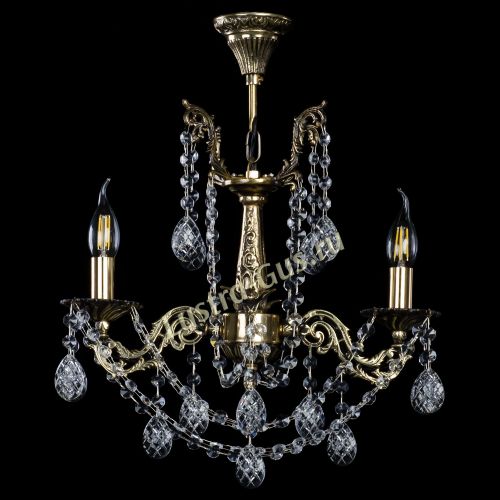 Люстра Мелания 2 лампы Баден в Химках Гусь Хрустальный