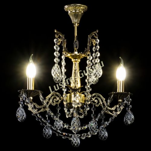 Люстра Мелания 2 лампы Баден в Химках Гусь Хрустальный