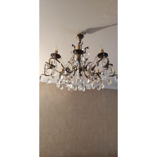 Люстра Милана №1 Дубик в Химках Гусь Хрустальный