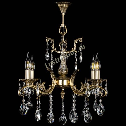 Люстра бронзовая Милана №4/2 баден в Химках Гусь Хрустальный