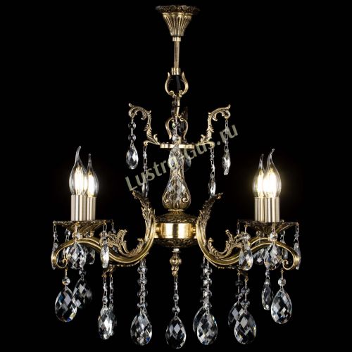 Люстра бронзовая Милана №4/2 баден в Химках Гусь Хрустальный