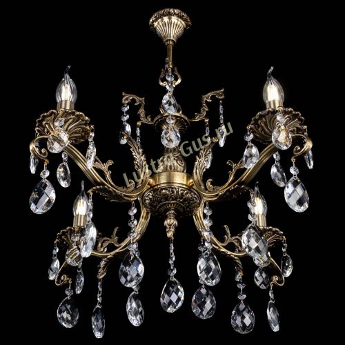 Люстра бронзовая Милана №4/2 баден в Химках Гусь Хрустальный