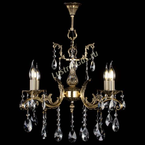 Люстра бронзовая Милана №4/2 лучик в Химках Гусь Хрустальный