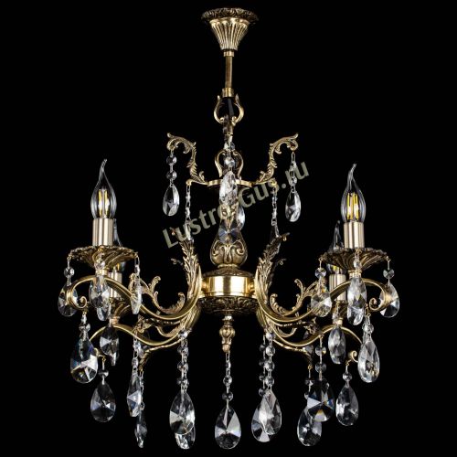 Люстра бронзовая Милана №4/2 лучик в Химках Гусь Хрустальный