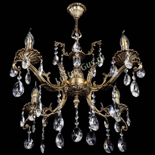 Люстра бронзовая Милана №4/2 лучик в Химках Гусь Хрустальный