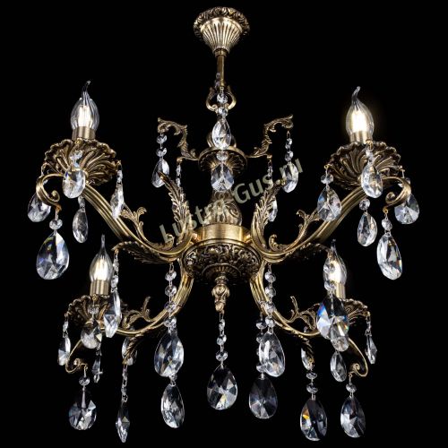 Люстра бронзовая Милана №4/2 лучик в Химках Гусь Хрустальный