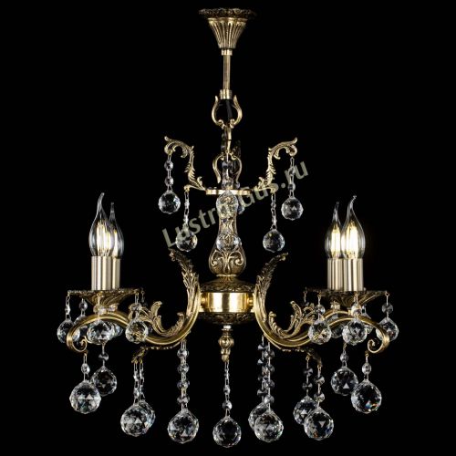 Люстра бронзовая Милана №4/2 шар в Химках Гусь Хрустальный