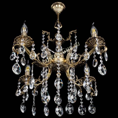 Люстра бронзовая Милана №4 баден в Химках Гусь Хрустальный