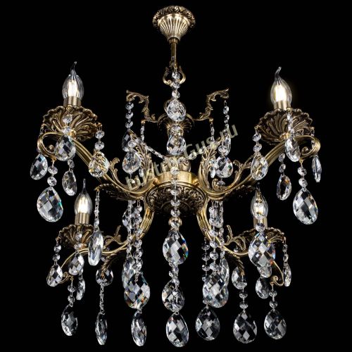 Люстра бронзовая Милана №4 баден в Химках Гусь Хрустальный