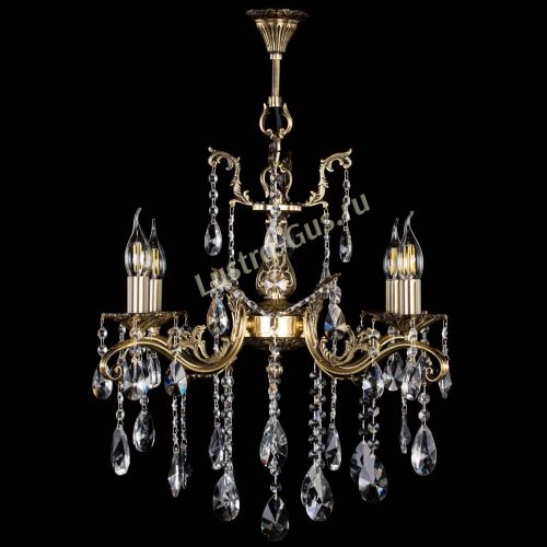 Люстра бронзовая Милана №4 лучик в Химках Гусь Хрустальный