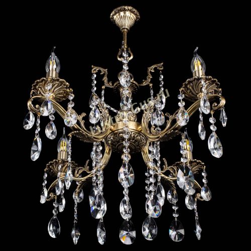 Люстра бронзовая Милана №4 лучик в Химках Гусь Хрустальный