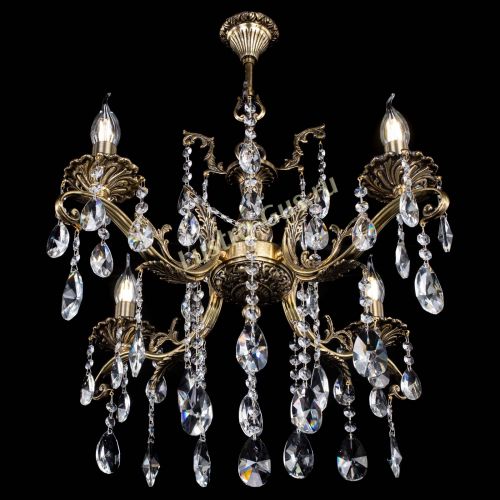 Люстра бронзовая Милана №4 лучик в Химках Гусь Хрустальный