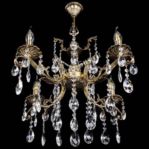 Люстра бронзовая Милана №4 журавлик в Химках Гусь Хрустальный