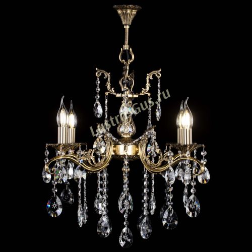 Люстра бронзовая Милана №4 звездочка в Химках Гусь Хрустальный