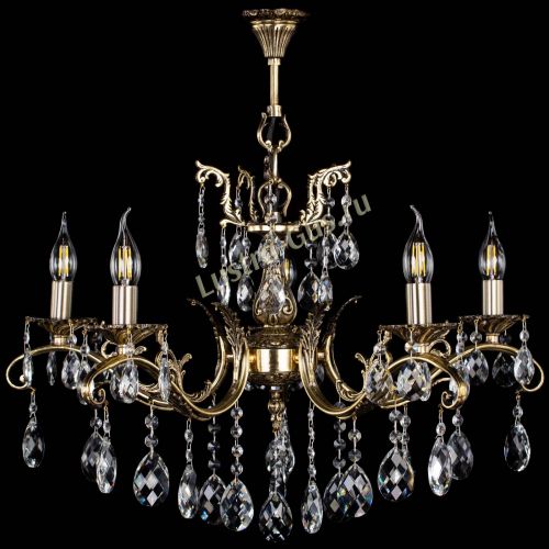 Люстра бронзовая Милана №5/2 баден в Химках Гусь Хрустальный