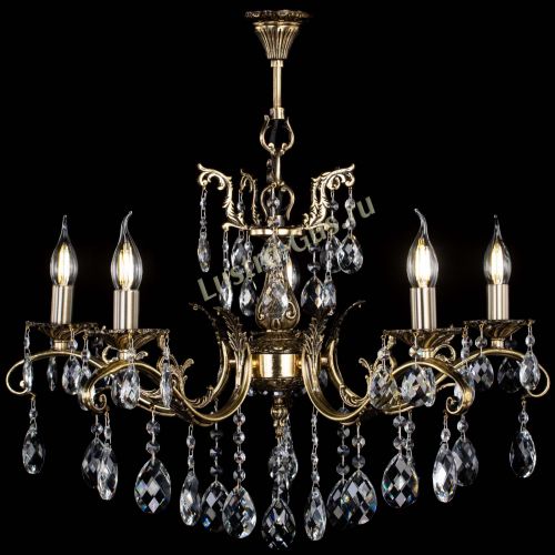 Люстра бронзовая Милана №5/2 баден в Химках Гусь Хрустальный