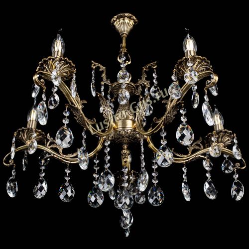 Люстра бронзовая Милана №5/2 баден в Химках Гусь Хрустальный