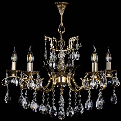 Люстра бронзовая Милана №5/2 звездочка в Химках Гусь Хрустальный